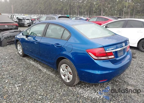 2015 Honda Civic Lx from USA, damaged, VIN 2HGFB2F56FH525914